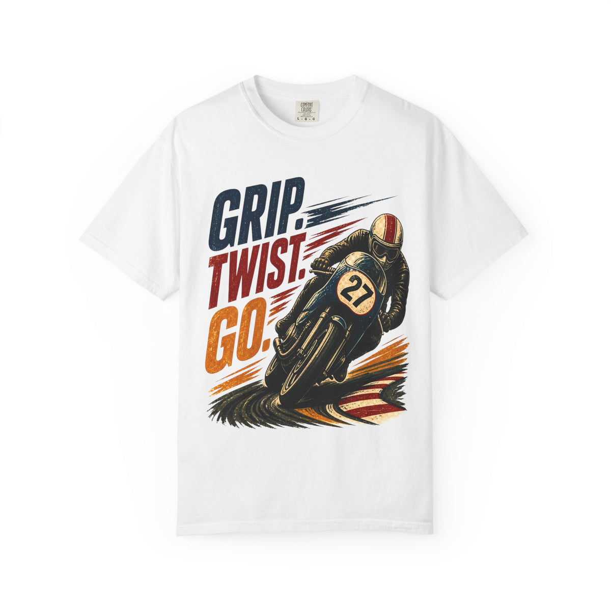 Moto Rider Graphic T-Shirt