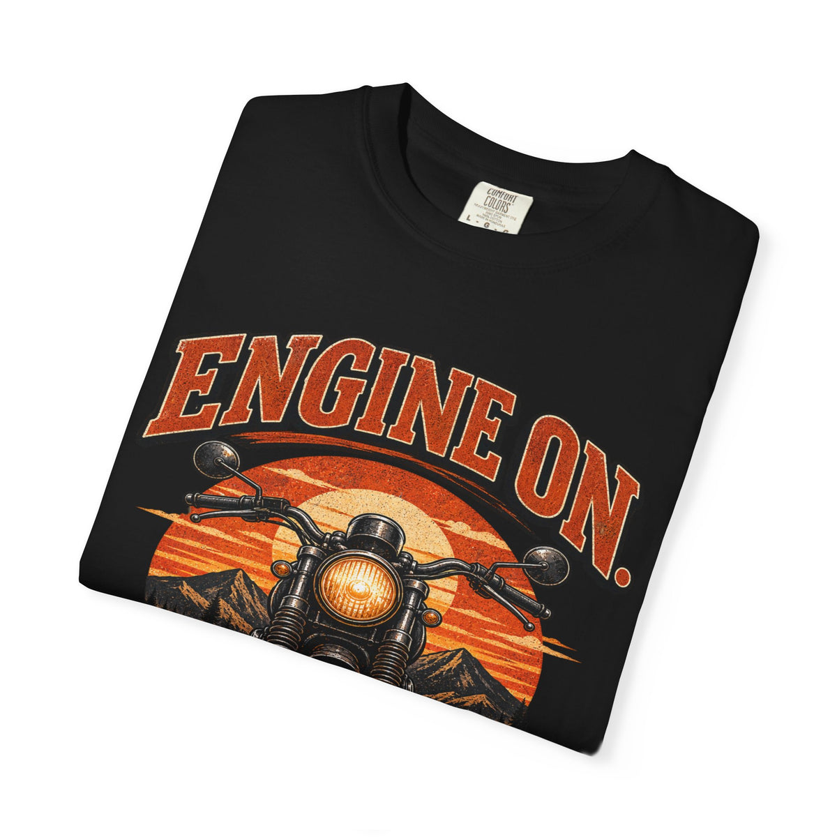 Engine On, World Off Motorcycle T
