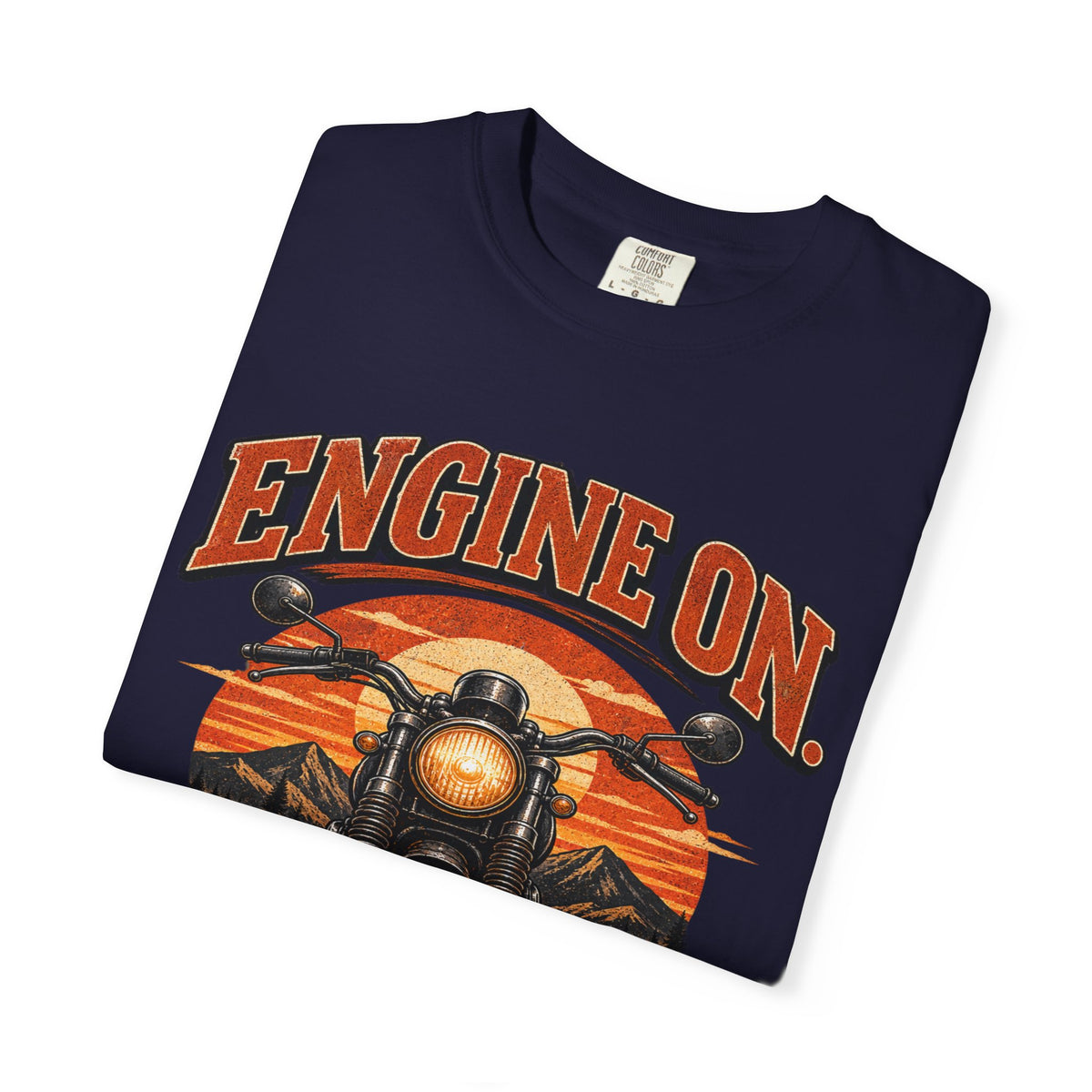 Engine On, World Off Motorcycle T