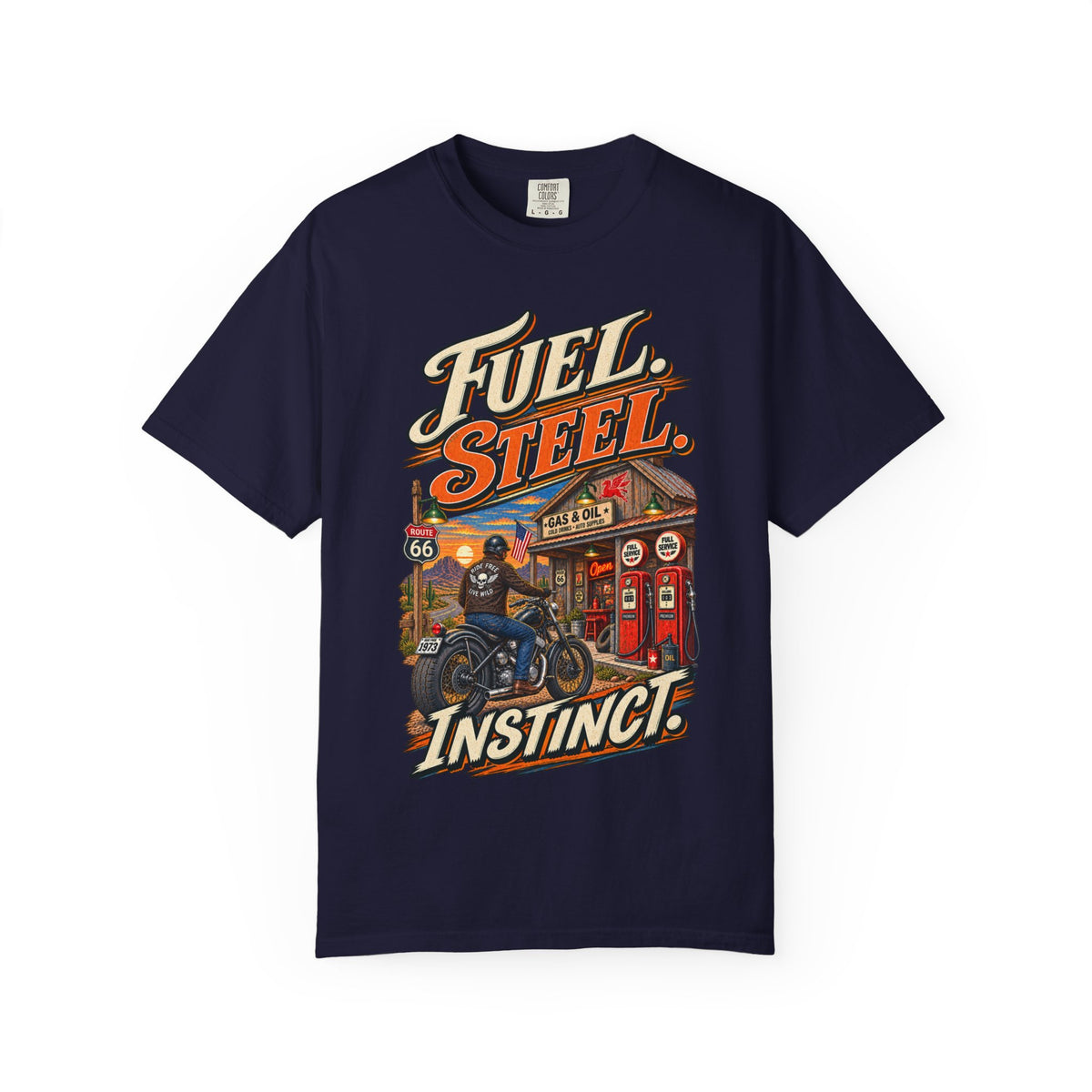 Fuel, Steel, Instinct Moto Tee