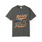 Good Roads Never Run Straight Tee